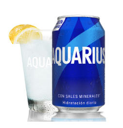 Aquarius Limón lata