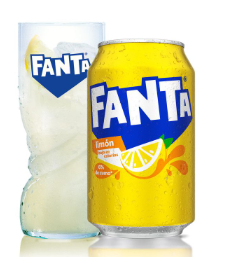 Fanta Limón lata