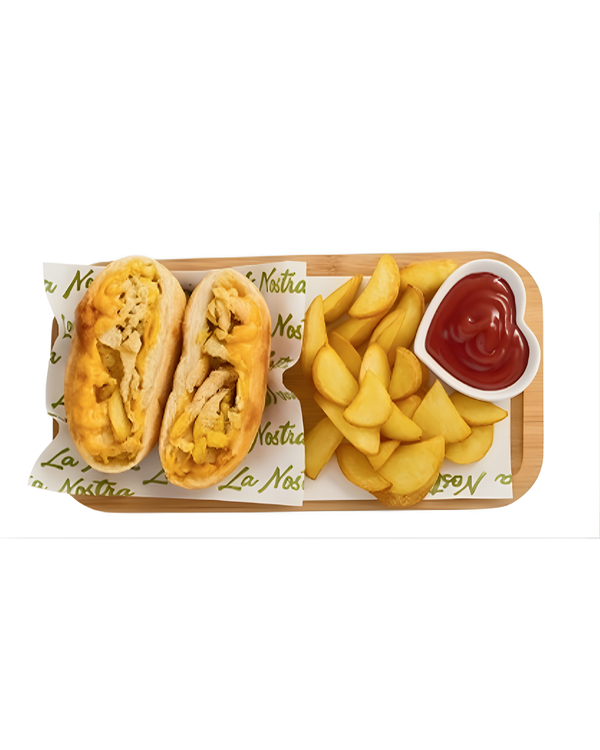 Hamburgesa de pollo